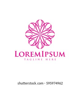 Flower logo design