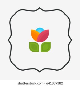 Flower logo design