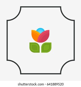 Flower logo design