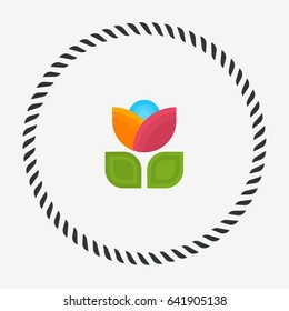 Flower logo design