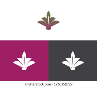  formato de eps de diseño de logotipo de flores