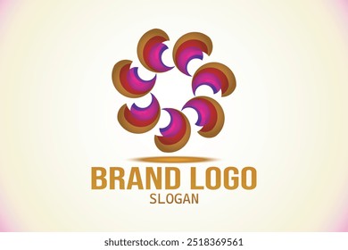 Flower logo design. Floral design.