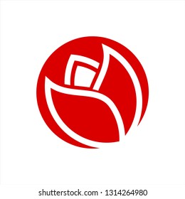 flower logo design inspiration . logo template . flower icon