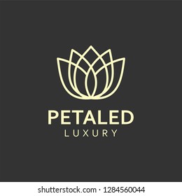 Flower logo, design inspiration vector template for any purpose