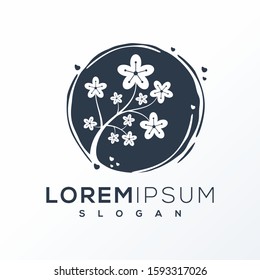 flower logo design ready to use