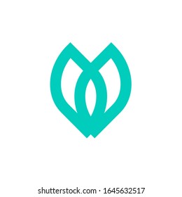 flower logo design simple modern