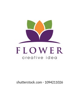 Flower Logo Design Template