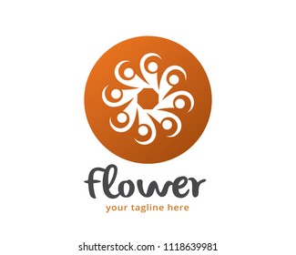 Flower Logo Design Template