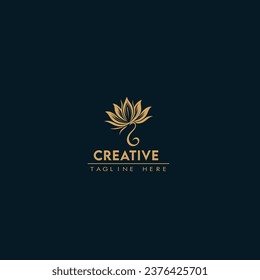 Flower Logo Design Template .