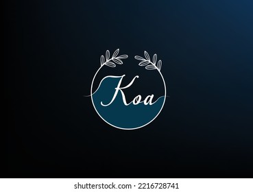 Flower Logo Design Template For Your Business 