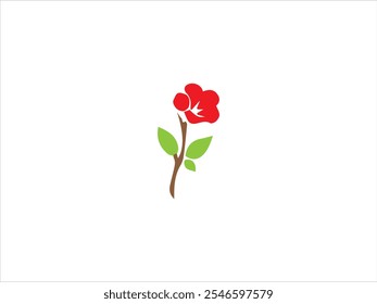 Flower logo design , vector , icon , illustration and isolate template which contain symble of beauty .