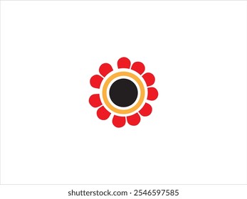 Flower logo design , vector , icon , illustration and isolate template which contain symble of beauty .