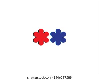 Flower logo design , vector , icon , illustration and isolate template which contain symble of beauty .