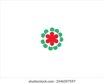 Flower logo design , vector , icon , illustration and isolate template which contain symble of beauty .