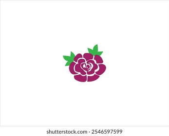 Flower logo design , vector , icon , illustration and isolate template which contain symble of beauty .