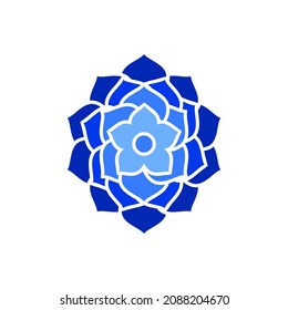 flower logo design vector illustration.