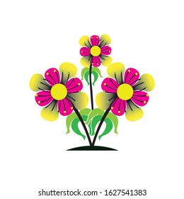 Flower Logo Design Vector Template Stock Vector (Royalty Free ...