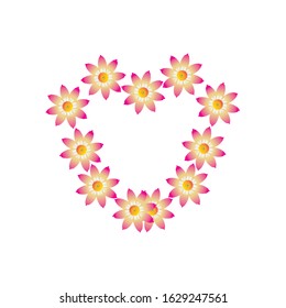 Flower Logo Design Vector Template
