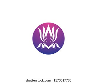 Flower logo icon