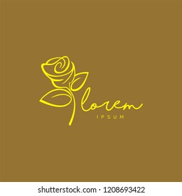 Flower logo icon