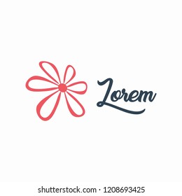 Flower logo icon