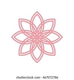 Flower logo icon