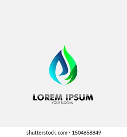 flower logo icon for beauty and health care business company