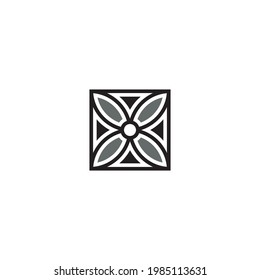 Flower logo or icon design