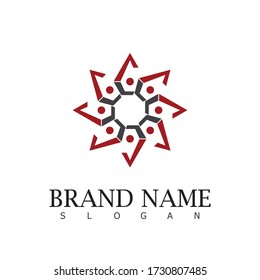 Flower Logo Icon Design Emblem Spa 