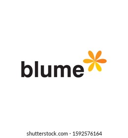 Flower logo icon design template elements