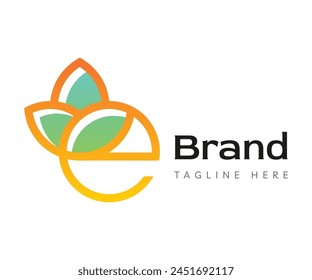 Flower logo icon design template elements. Usable for Branding and Business Logos.
