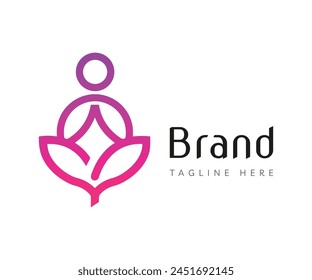 Flower logo icon design template elements. Usable for Branding and Business Logos.

