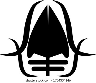 flower logo icon mock up design in vector