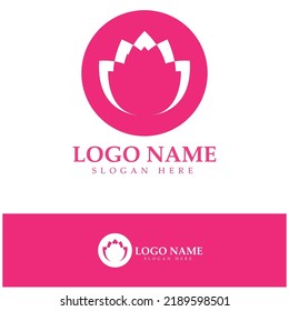  Plantilla de diseño de ilustración vectorial de icono de flor