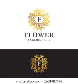 Flower Logo and Icon Vector Template