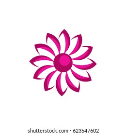 Flower Logo Illustration