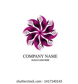 Flower Logo Images Design Vector 