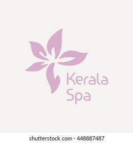 Flower Logo  Kerala Spa