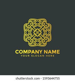 flower logo with a luxury abstract theme, perfect for decoration,logo spa,fashion,natural,nature .etc