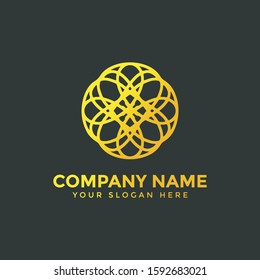 flower logo with a luxury abstract theme,perfect for decoration,logo spa,fashion,natural,nature .etc