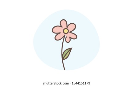 Flower logo for multiple business purposes