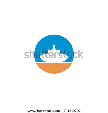 flower logo simple elegant and proffesional