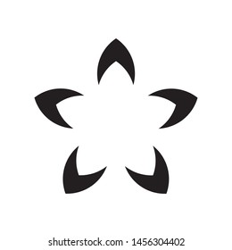 Flower Logo is a simple logo, like a flower style in black color, suitable for various needs of your company or business logo,