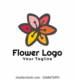 Flower Logo Template