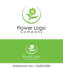 flower logo template