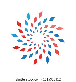 Flower logo template