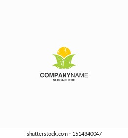 Flower logo template. eps 10