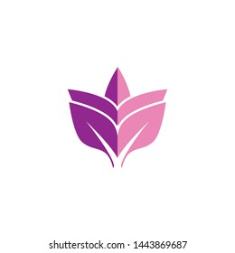 Flower logo template vector icon design