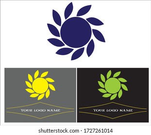 flower logo template for you