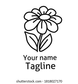 Flower Logo Templates, simple and popular logos